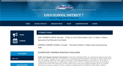 Desktop Screenshot of loloschools.org