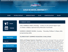 Tablet Screenshot of loloschools.org